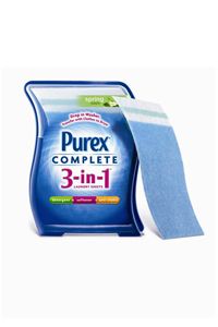 如果你厌倦了使用各种洗衣皂和化学品，Purex的三合一产品可能会有所帮助。＂border=