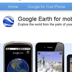 Google Earth's handy mobile apps are just one way to stay connected while out in the Wild Green Yonder.