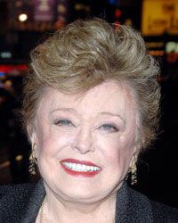 Rue McClanahan at the opening of a Broadway play in February 2009.