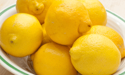 Bowl of lemons