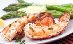 Bring out the king in him with a fancy lobster dish.