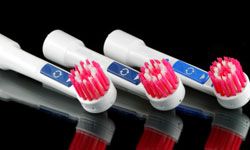 The only part of an electric toothbrush you throw away are the replaceable brush heads.