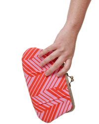 Clutch purses are compact and cute.