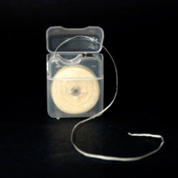 Dental floss can be used in a pinch as fishing line or even thread.