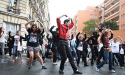 The Mexico City &quot;Thriller&quot; flash mob has had plenty of competition for its world record, including this performance, which took place in Paris in April 2011.
