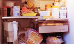 An extra fridge could help you organize your food.