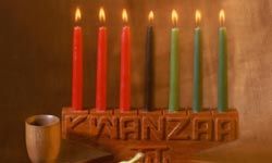 Kwanzaa candles