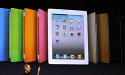 For added protection (and style!), the Apple iPad 2 is available with a variety of different-colored case protectors.