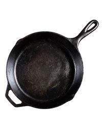 Many cooks prefer cast iron skillets to non-stick cookware since they cook more evenly.