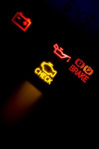 A "Check Engine" lamp can signal a variety of issues.”border=