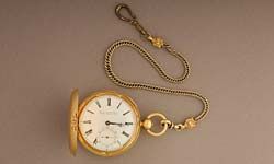 Lincoln's gold pocket watch