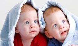 Beautiful twin babies