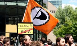 As of spring 2012, Germany's Pirate Party was poised to become the nation's third-largest political party.
