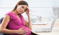 Most people don't deal well with too much stress, but how does it affect you when you're expecting a baby?