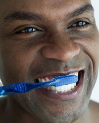 You should replace your toothbrush every three to four months.