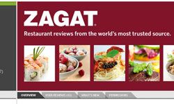 Zagat guide restaurant information