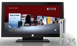 Netflix streaming through Xbox 360