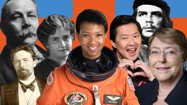 Mae Jemison, Maria Montessori, Arthur Canon Doyle, Ken Jeong, Michelle Bachelet, Anton Chekhov