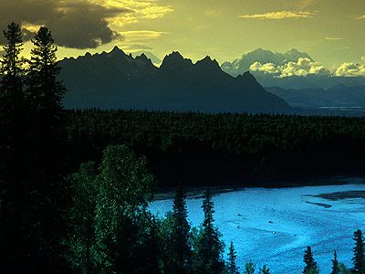 Alaskan sunrise