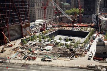 Ground Zero in New York City.